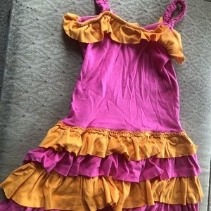 Starburst Ruffle dress